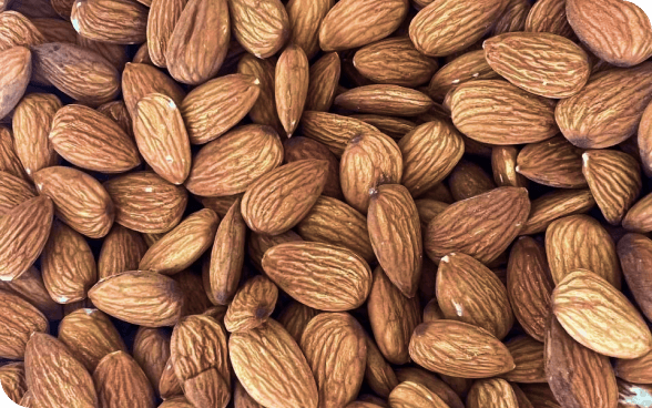 Are almonds from Uzbekistan alike Californian?